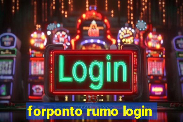 forponto rumo login